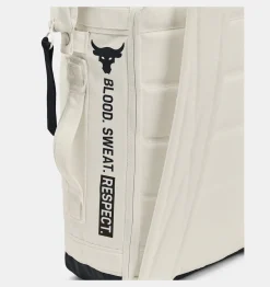 Best Sale Under Armour Borsone Zaino Project Rock Box Ivory / Black - 130