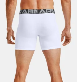 Best Under Armour Boxer Charged Cotton® 15 Cm Boxerjock® Da Uomo In Confezione Tripla White - 100