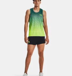Fashion Under Armour Canotta Ua Rush™ Cicada Da Uomo Coastal Teal / Lime Surge - 722