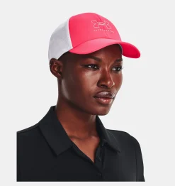 Outlet Under Armour Cappello Ua Iso-Chill Driver Mesh Adjustable Da Donna Pink Shock / White - 683
