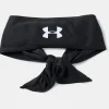 Discount Under Armour Fascia Ua Armour Tie Da Adulto Black / White - 001