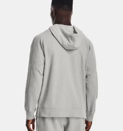 Best Sale Under Armour Felpa Con Cappuccio Ua Ottoman Fleece Da Uomo Tin / Black - 558
