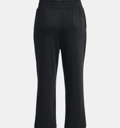 Sale Under Armour Pantaloni Ua Rival Terry Flare Crop Da Donna Black / White - 001