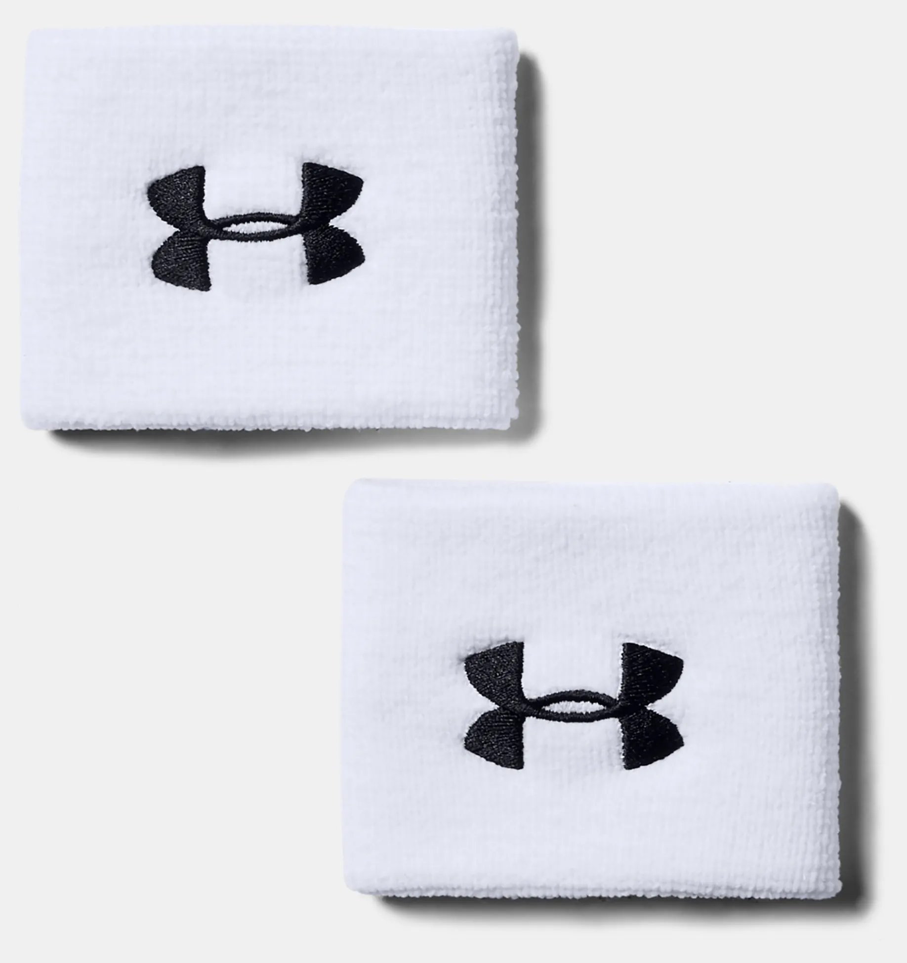 Best Under Armour Polsino Ua 8 Cm Performance Da Uomo - Confezione Da 2 White / Black - 100