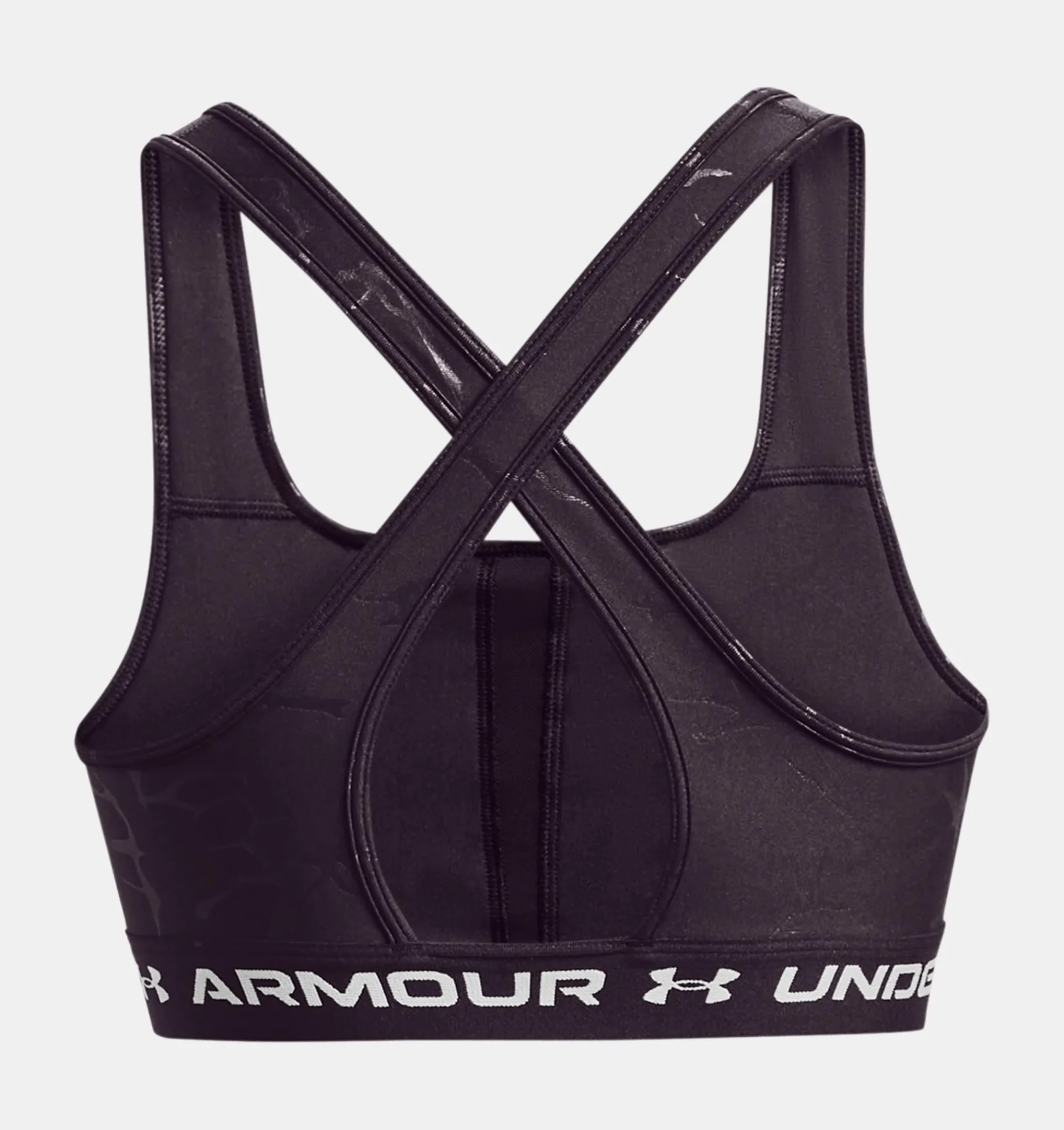 Best Under Armour Reggiseno Sportivo Armour® Mid Crossback Emboss Da Donna Tux Purple / White - 541