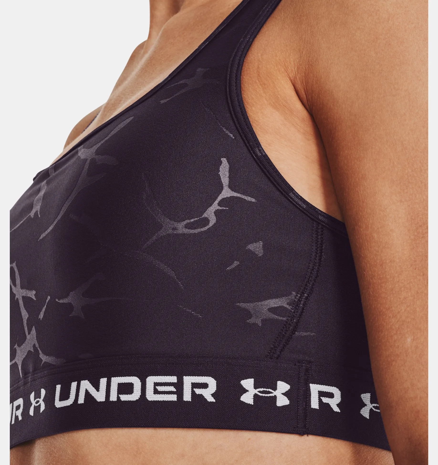 Best Under Armour Reggiseno Sportivo Armour® Mid Crossback Emboss Da Donna Tux Purple / White - 541