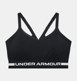 Best Sale Under Armour Reggiseno Sportivo Ua Seamless Low Long Da Donna Black / Halo Gray - 001