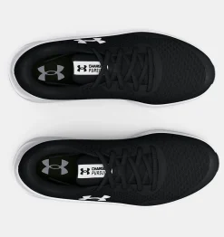 Sale Under Armour Scarpe Da Corsa Grade School Ua Charged Pursuit 3 Da Ragazzo Black / White - 001
