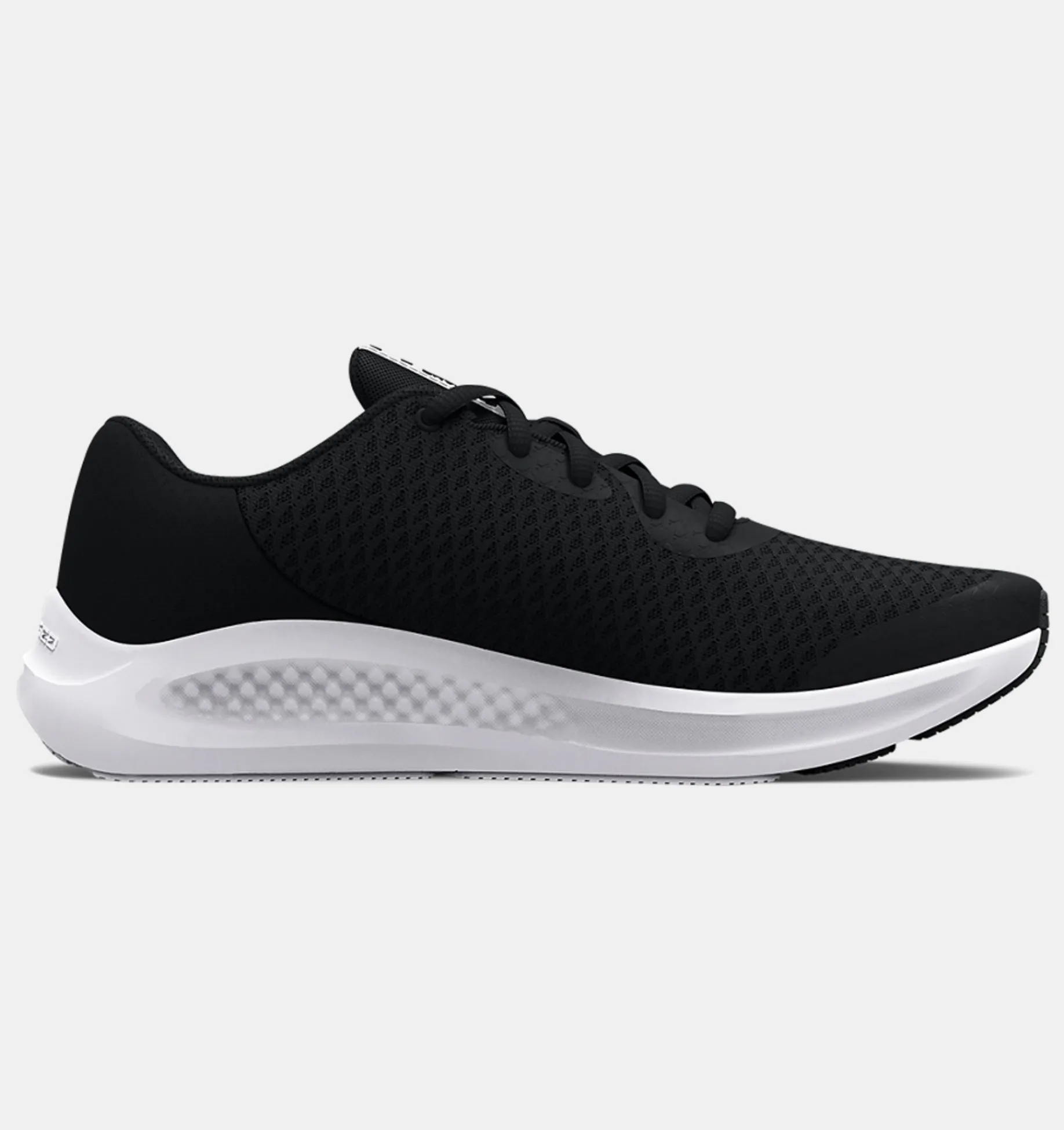 Sale Under Armour Scarpe Da Corsa Grade School Ua Charged Pursuit 3 Da Ragazzo Black / White - 001