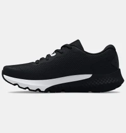 Cheap Under Armour Scarpe Da Corsa Pre-School Ua Rogue 3 Al Da Ragazzo Black / White - 001