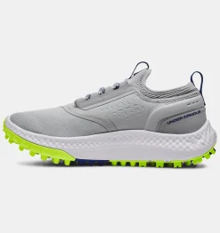 Cheap Under Armour Scarpe Da Golf Grade School Ua Charged Phantom Spikeless Unisex Mod Gray / Royal - 100