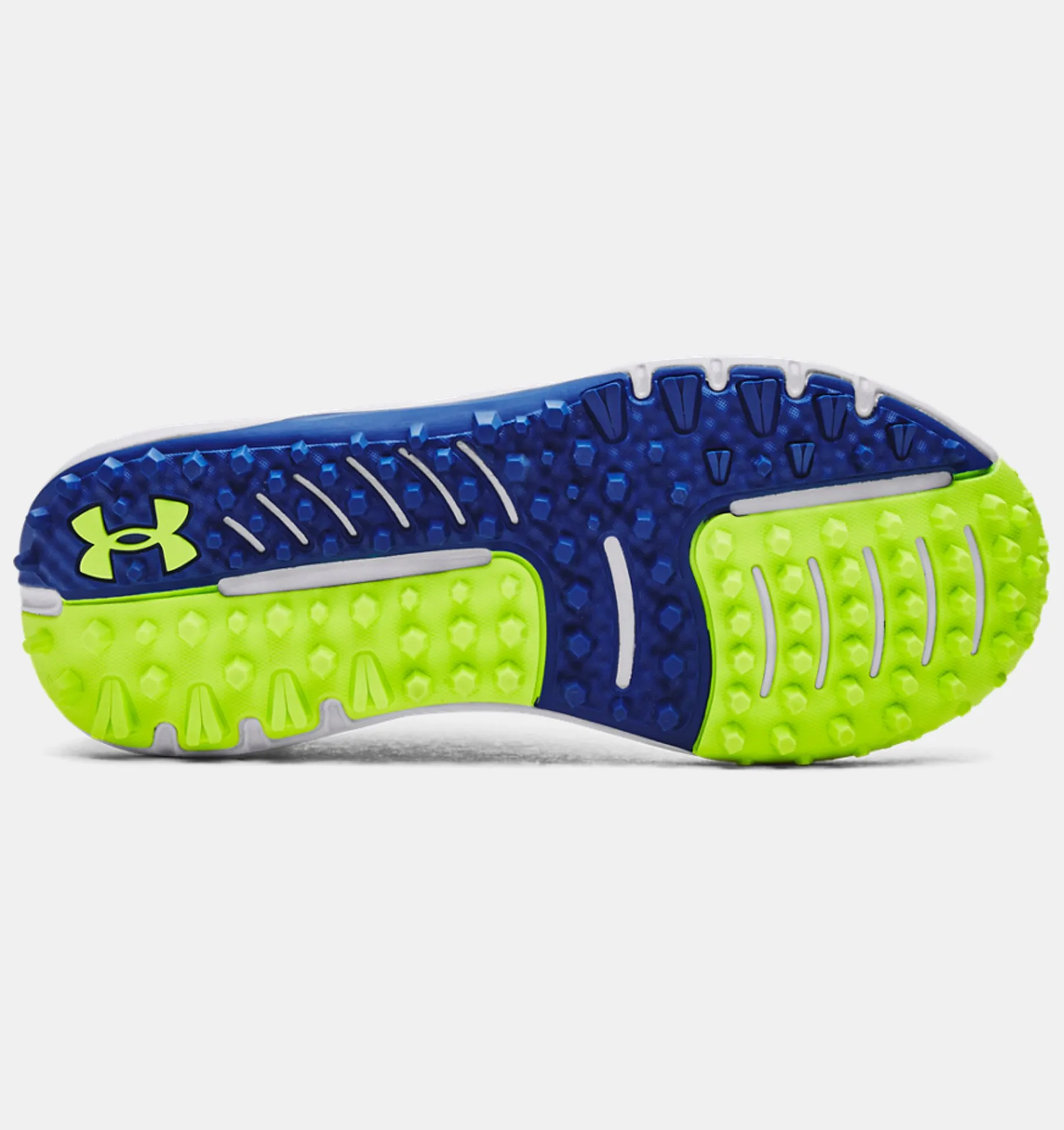 Cheap Under Armour Scarpe Da Golf Grade School Ua Charged Phantom Spikeless Unisex Mod Gray / Royal - 100