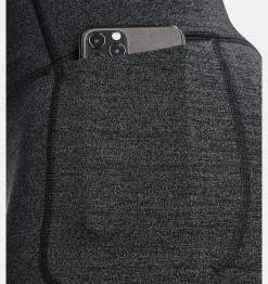 Outlet Under Armour Shorts Ua Meridian Heathered Bike Da Donna Black Medium Heather / Metallic Silver - 001