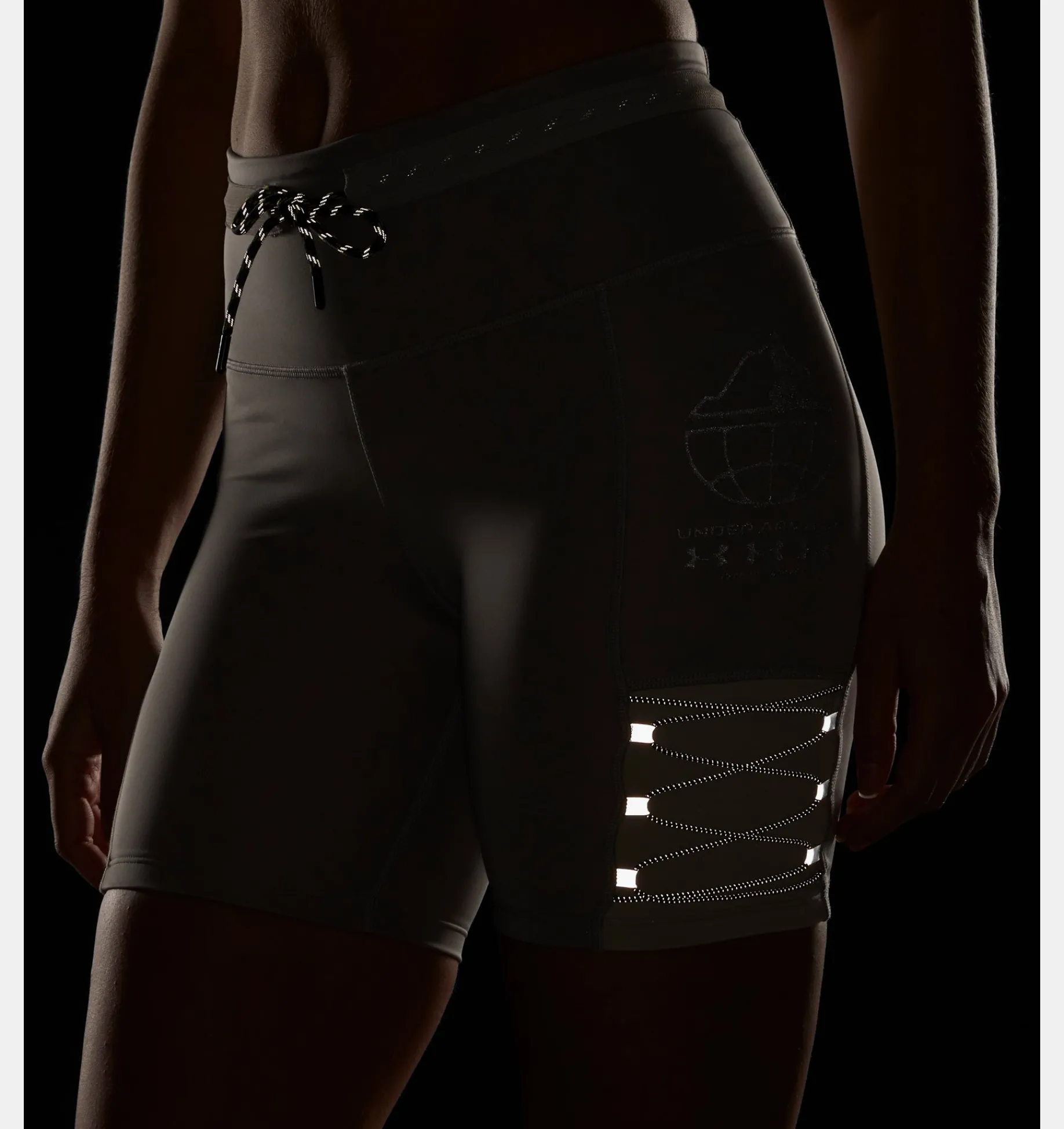 Best Sale Under Armour Shorts Ua Run Trail Da Donna Tin / Ghost Gray - 559